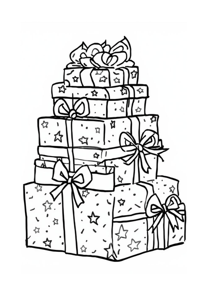 20 Printable Christmas Colouring Pages